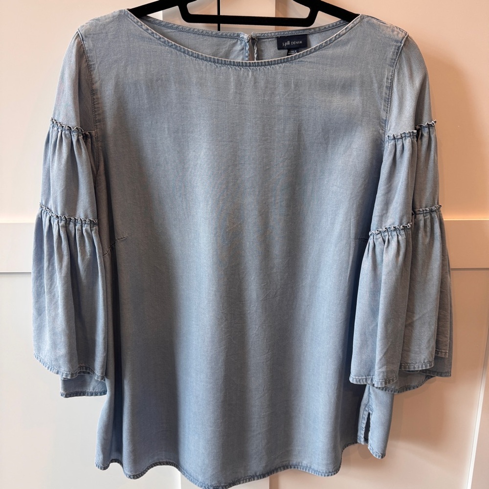 Chambray Blue Women's Top